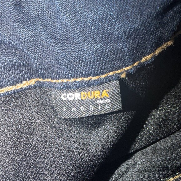 First Sz. 38x32 AAA Men's Motorcycle Riding Denim Pants Armoured Kevlar Cordura - Picture 7 of 9